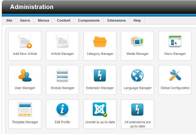 Administration Joomla 2.5