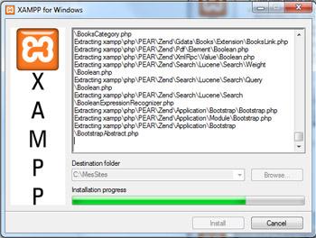 Installation de XAMPP, suite