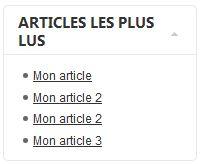 Articles les plus lus