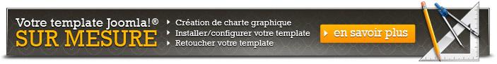 Création de template Joomla sur mesure