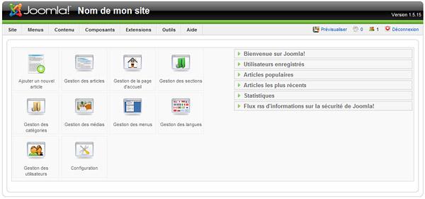 Interface de connexion